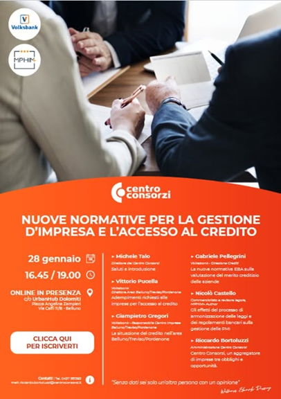 Evento Volksbank 5 febbraio 2022