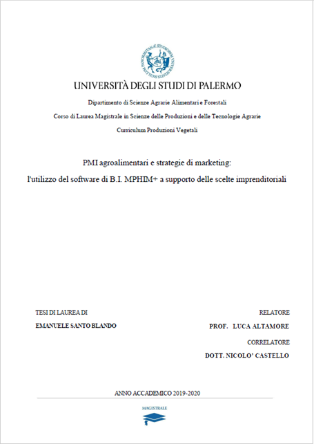 Tesi di laurea 1